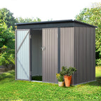 Giantz 2.31x1.31M Metal Garden Shed