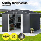 Giantz 3x3M Steel Garden Shed