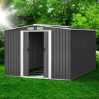 Giantz 2.58x3.14M Metal Garden Shed