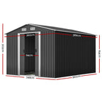 Giantz 2.6x3.9M Garden Shed Storage Solution