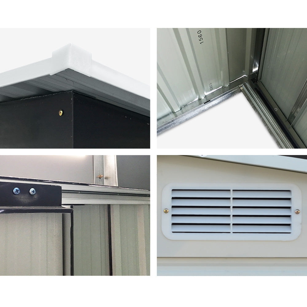 Giantz Metal Garden Shed 2.58x2.07M