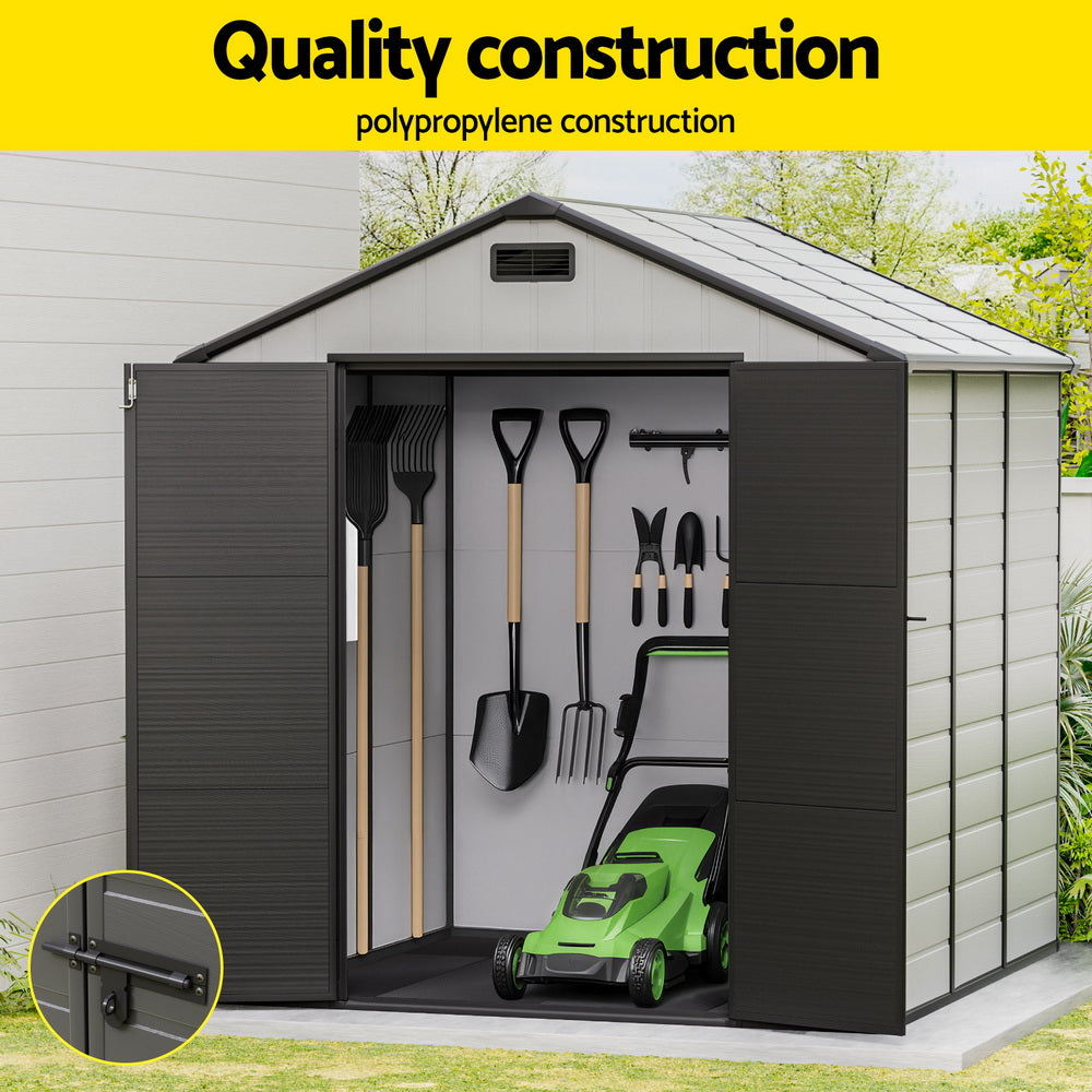 Giantz Durable Garden Storage Shed 2.15x2.14M