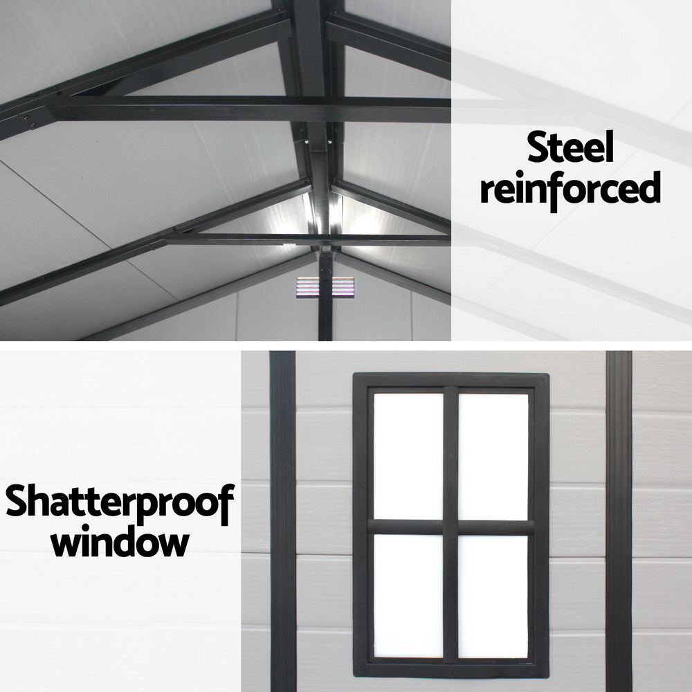 Giantz Durable Garden Storage Shed 2.15x2.14M