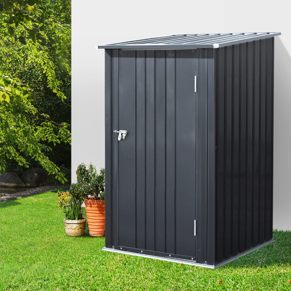 Giantz Galvanized Steel Garden Shed 0.99x1.04M