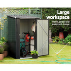 Giantz Galvanized Steel Garden Shed 0.99x1.04M