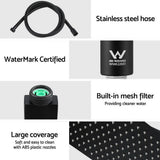 Luxury 10'' Rain Shower Head Set