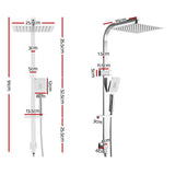Cefito 10" Rain Shower Head Set