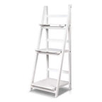Artiss ZANE White 3-Tier Corner Shelf