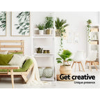 Artiss ZANE White 3-Tier Corner Shelf