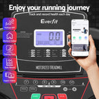 Everfit Electric Treadmill with Sit Up Bar