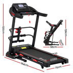 Everfit Electric Treadmill with Sit Up Bar