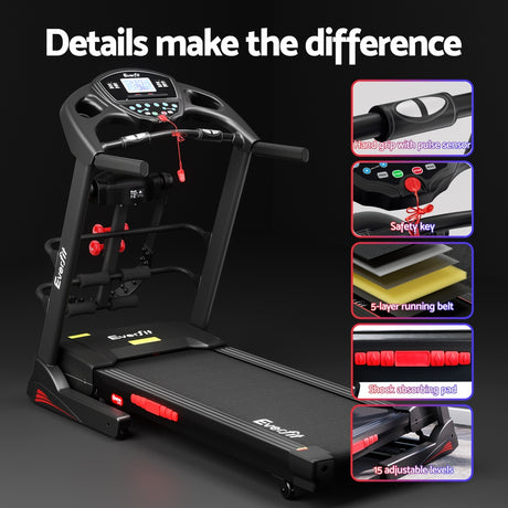 Everfit Electric Treadmill with Massager