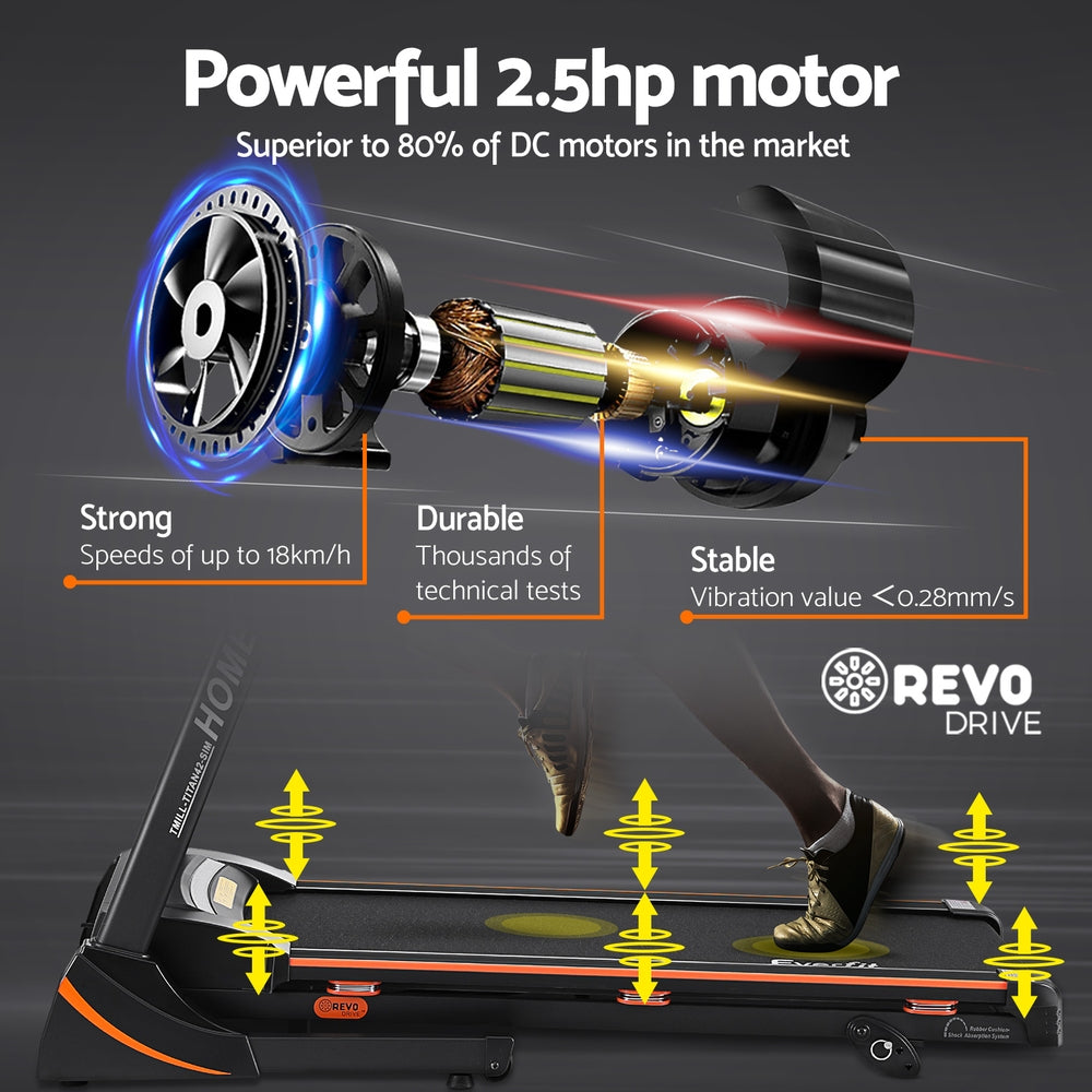 Everfit Electric Treadmill for Home Fitness