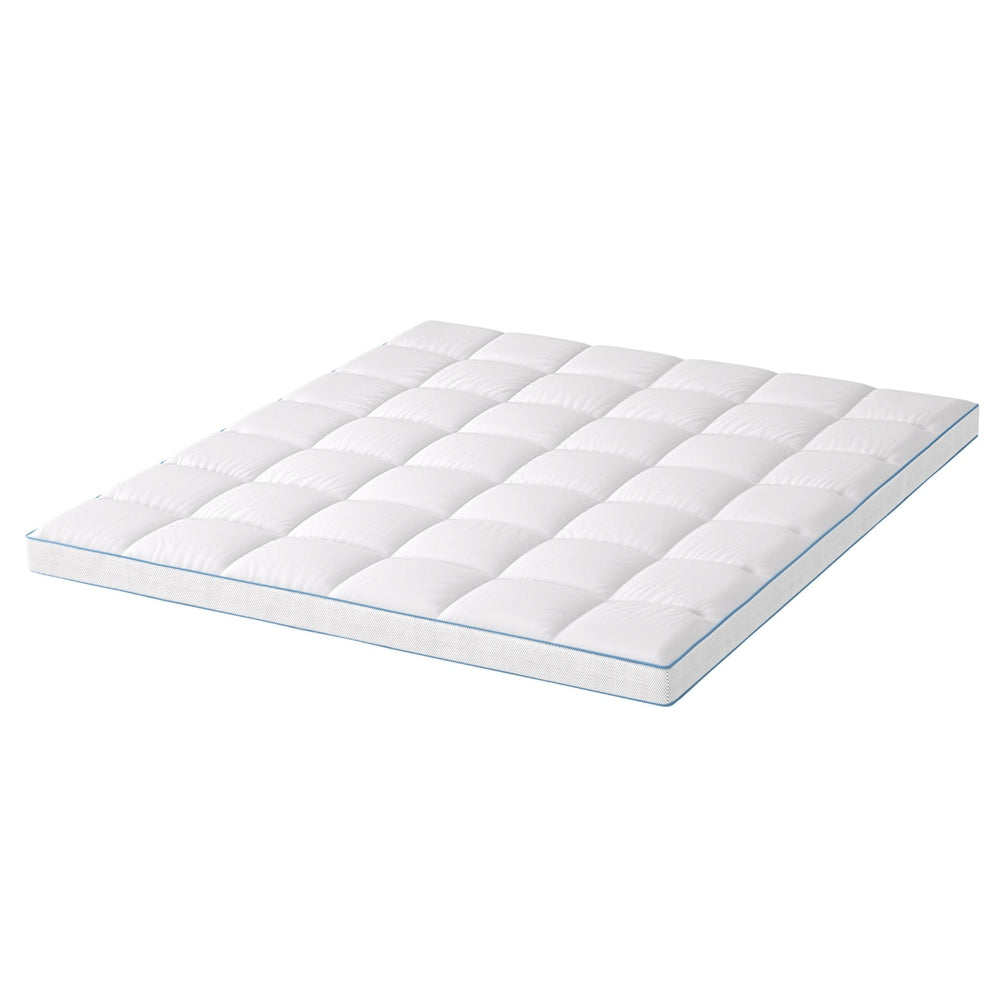 Giselle Bedding 10cm Pillowtop Bamboo Mattress Topper