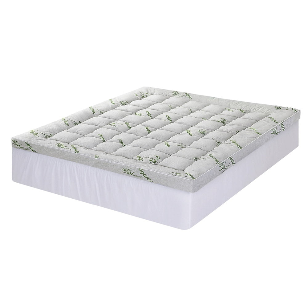 Giselle Luxurious Bamboo Pillowtop Mattress Topper