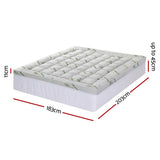 Giselle Luxurious Bamboo Pillowtop Mattress Topper