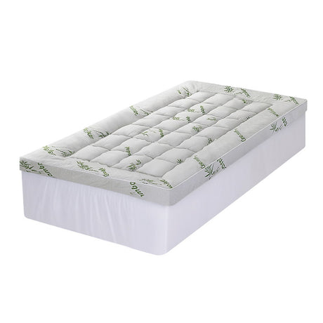 Giselle Luxurious Bamboo Pillowtop Mattress Topper