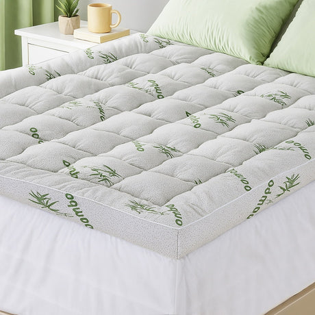 Giselle Luxurious Bamboo Pillowtop Mattress Topper