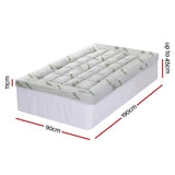 Giselle Luxurious Bamboo Pillowtop Mattress Topper