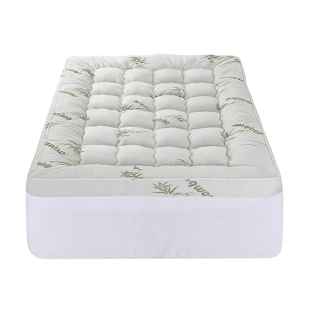 Giselle Luxurious Bamboo Pillowtop Mattress Topper