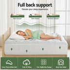 Bamboo Luxury Comfort Mattress Topper