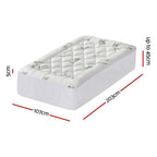 Giselle 5cm Bamboo Pillowtop Mattress Topper