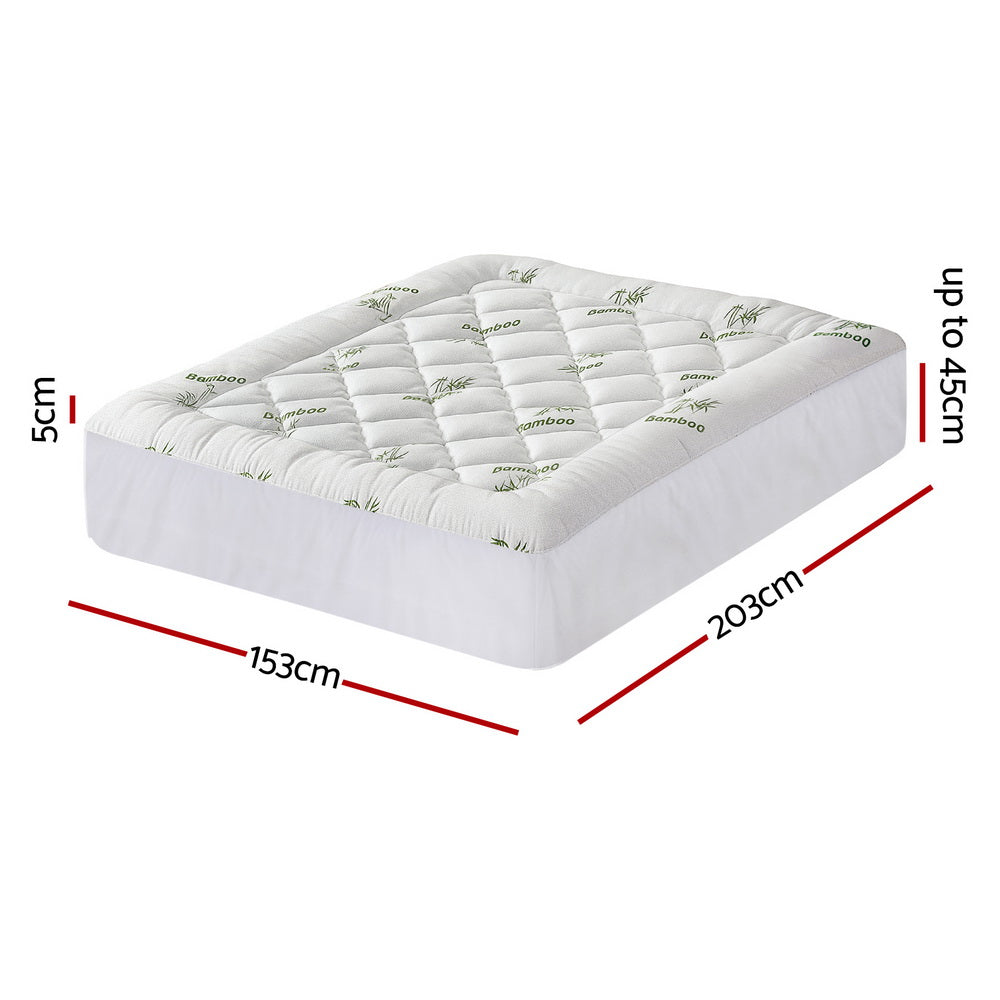 Bamboo Luxury Comfort Mattress Topper
