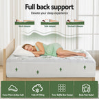 Giselle 5cm Bamboo Pillowtop Mattress Topper