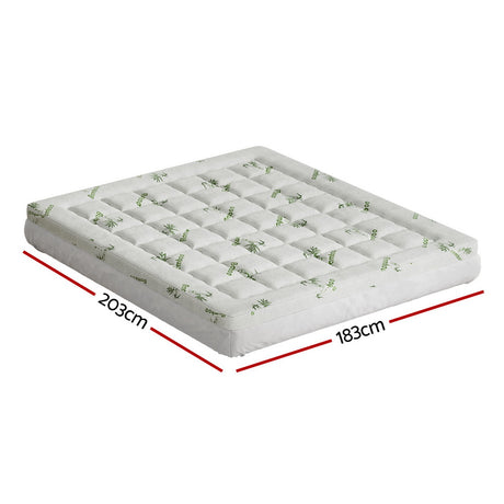 Giselle Bedding Luxury Bamboo Mattress Topper