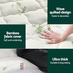 Giselle Bedding Luxury Bamboo Mattress Topper