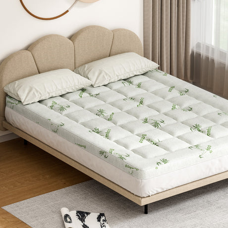 Giselle Bedding Luxury Bamboo Mattress Topper