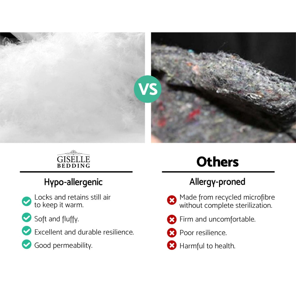 Giselle Bedding King Single Mattress Topper