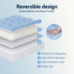 Giselle 5cm Double-Sided Pillowtop Mattress Topper