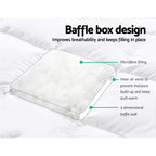 Giselle Bedding King Single Pillowtop Mattress Topper