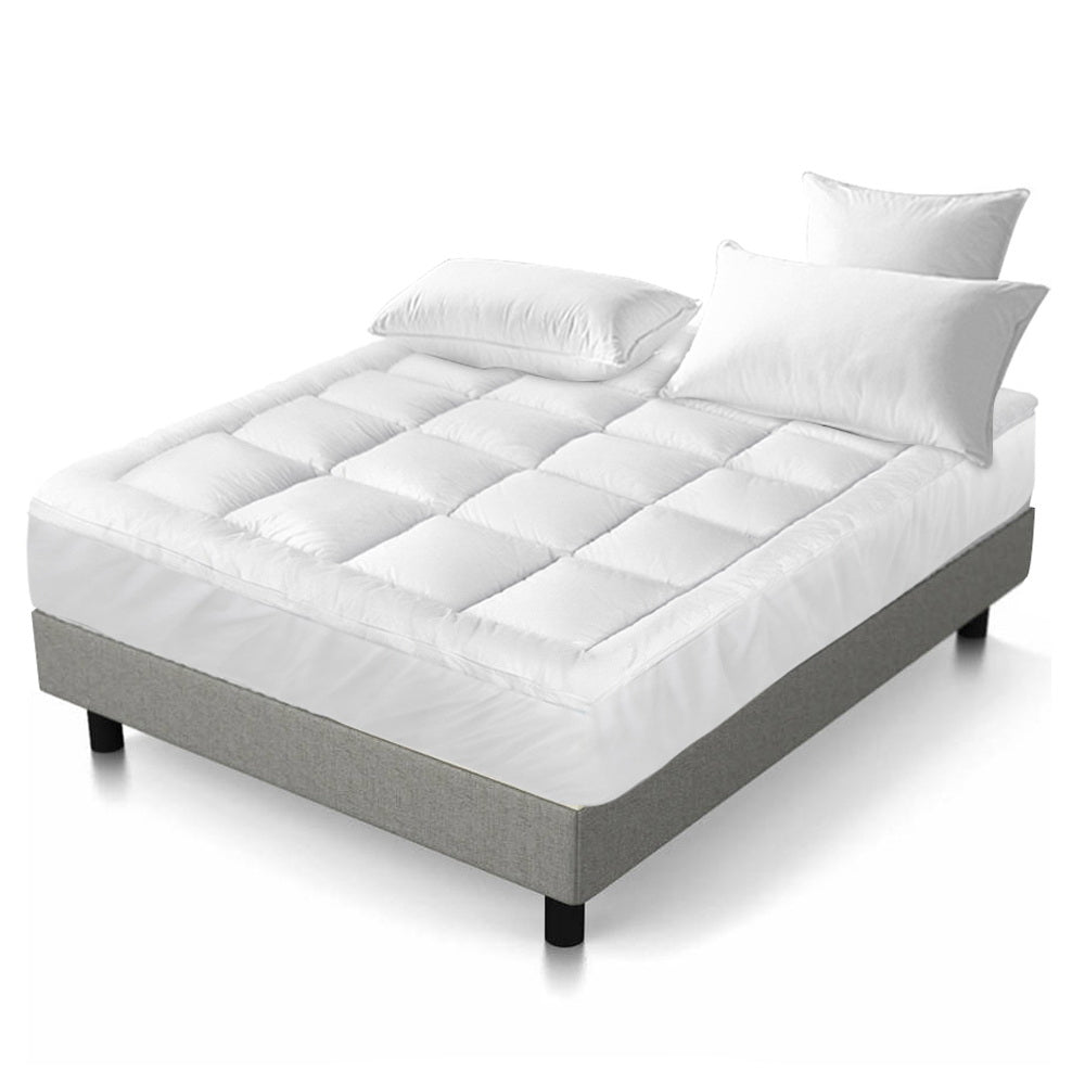 Giselle Bedding King Single Pillowtop Mattress Topper