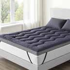 Giselle 5cm Bamboo Charcoal Pillowtop Mattress Topper