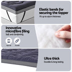 Giselle 5cm Bamboo Charcoal Pillowtop Mattress Topper