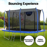 Everfit 12FT Rectangle Trampoline with Basketball Set