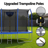 Everfit 12FT Rectangle Trampoline with Basketball Set