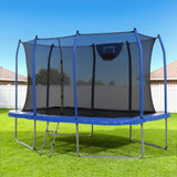 Everfit 12FT Rectangle Trampoline with Basketball Set