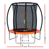 Everfit 6FT Kids Trampoline with Safety Net