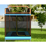 Everfit 6FT Kids Trampoline with Swing Enclosure