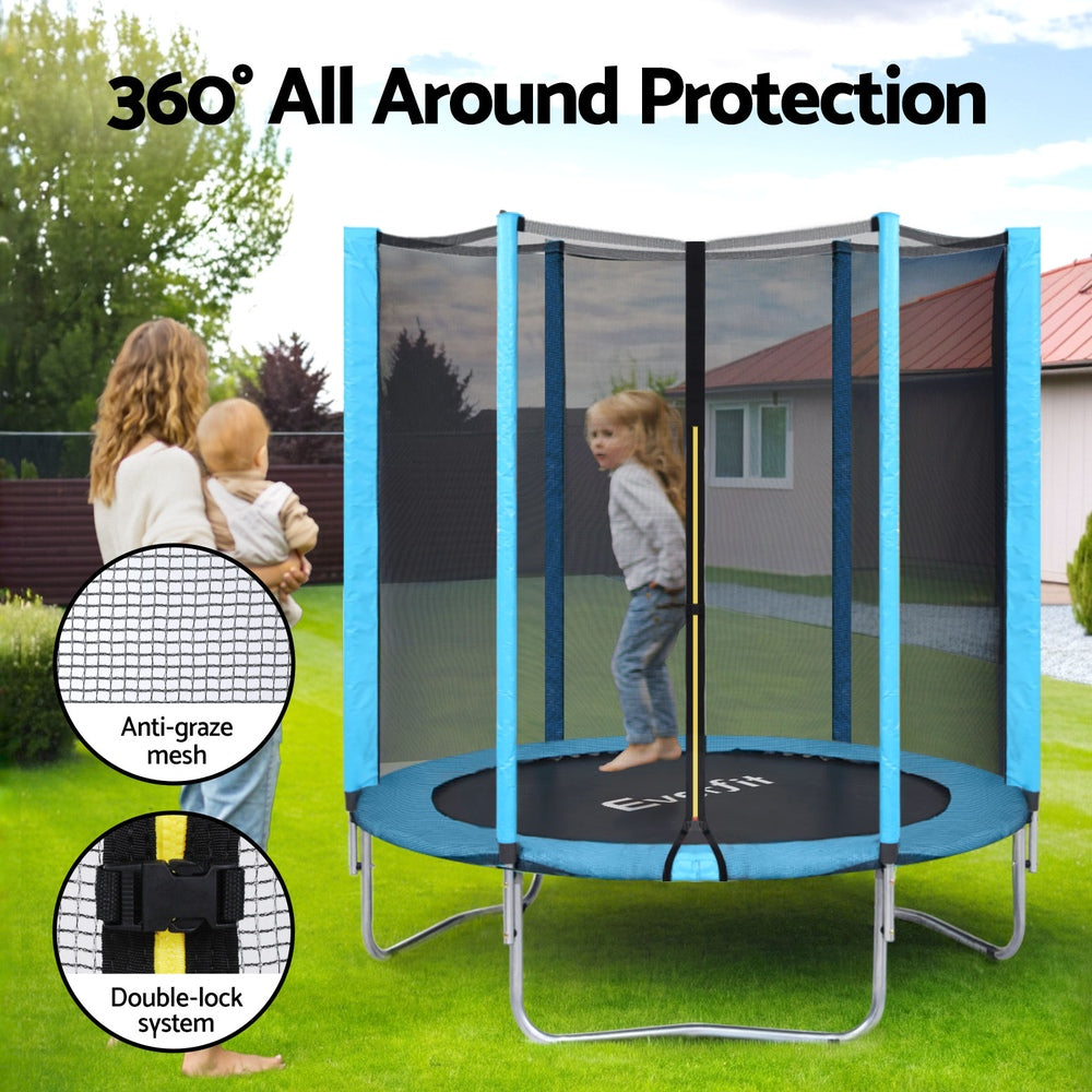 Everfit 6FT Kids Trampoline with Safety Net
