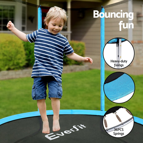 Everfit 6FT Kids Trampoline with Safety Net