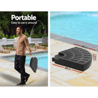 Instahut Outdoor Umbrella w/Base Cantilever Beach Garden Patio Shade Canopy