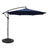 Instahut Outdoor Umbrella w/Base Cantilever Beach Garden Patio Shade Canopy