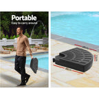 Instahut Outdoor Umbrella w/Base Cantilever Beach Garden Patio Shade Canopy