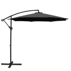 Instahut Outdoor Cantilever Umbrella for Beach, Garden & Patio Sun Shade