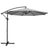 Instahut Outdoor Cantilever Umbrella for Beach, Garden & Patio Sun Shade