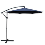 Instahut Outdoor Cantilever Umbrella for Beach, Garden & Patio Sun Shade